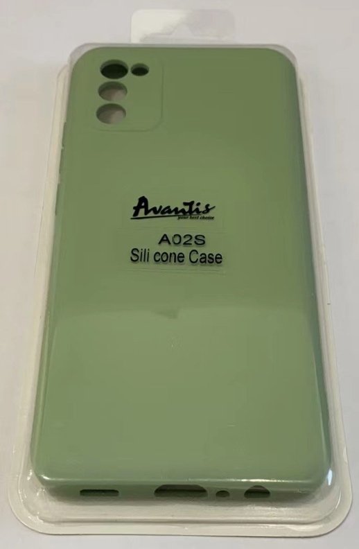 Avantis Full Silicone Case Samsung A02s / A025 Black
