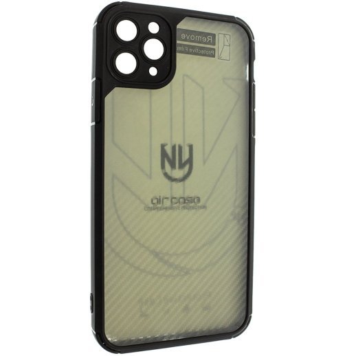 Силіконова протиударна карбонова накладка APPLE IPHONE 11 PRO MAX