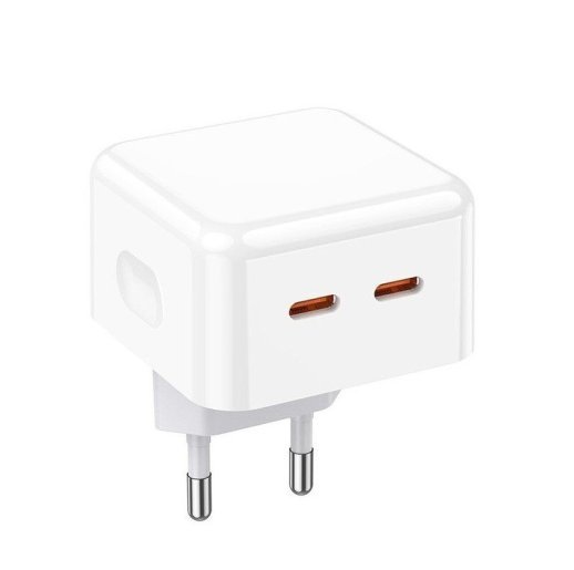 Мережевий зарядний пристрій BOROFONE BA76A PD35W USB-C 2 PORT