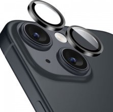 Скло для камери HOCO V12 PLUS APPLE iPhone 15 | iPhone 15 PLUS чорний