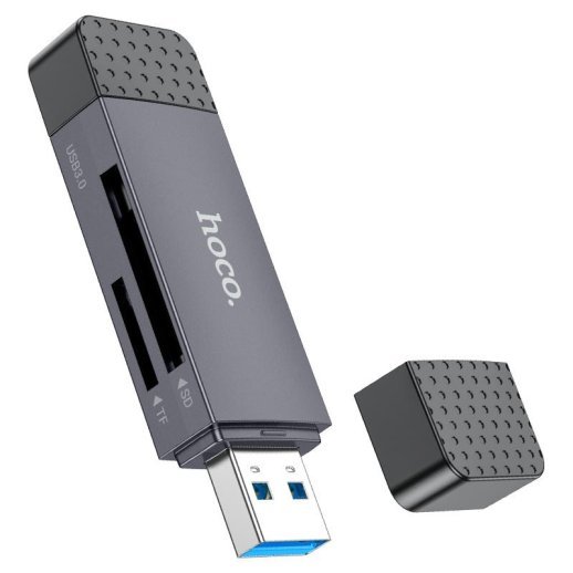 Картридер HOCO HB45 2в1 TYPE-C | USB 3.0