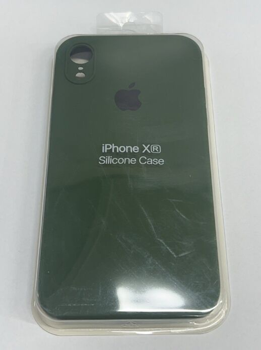 Чохол Silicone Case Copy Apple iPhone Xr Square Green, 31