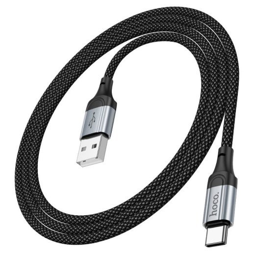 USB кабель HOCO X102 USB - Type-C 1м чорний
