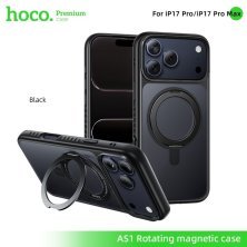 Магнітний захисний чохол HOCO AS1 з кільцем, що обертається, для APPLE iPhone 17 PRO MAX
