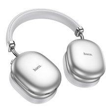 Бездротові повнорозмірні навушники HOCO W35 Max Silver Bluetooth 5.4/ANC/AUX/TF/90 годин