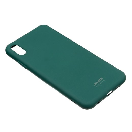 Силіконовий чохол Case SMTT (AA) для Apple iPhone Xs Max Dark Green