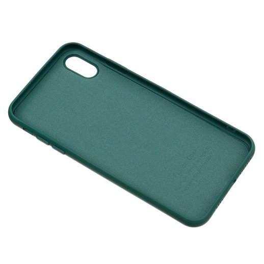 Силіконовий чохол Case SMTT (AA) для Apple iPhone Xs Max Dark Green