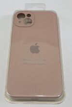 Чохол Silicone Case Copy Apple iPhone 14 Plus Square Black, 01