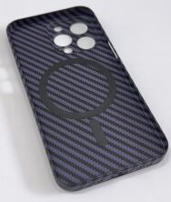 Чохол Carbon With MagSafe for Apple iPhone 13 Pro Black