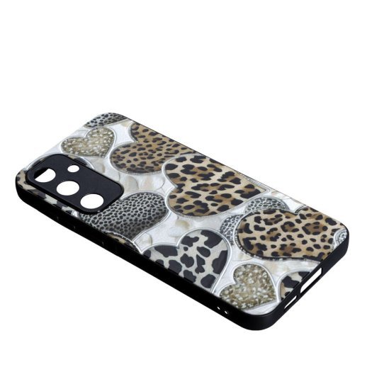 Накладка Fashion Mix для Samsung A55 Leopard Hearts