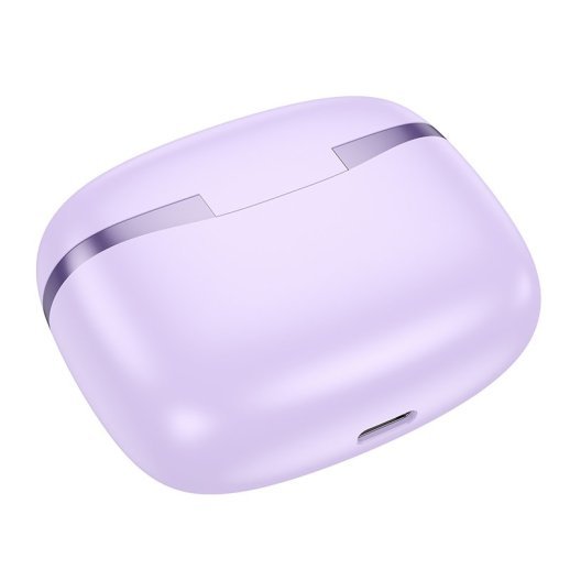 Бездротові навушники HOCO EQ10 Plus ANC+ENC, фіолетовий, Bluetooth 5.4