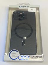 Case Carbone Shield Magsafe  for Apple Iphone 13 Grey