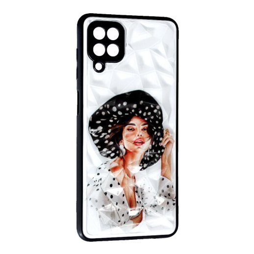 Накладка Prisma Ladies New для Samsung A12 / M12 Girl in a hat