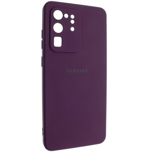 Задня накладка силіконова з закритою камерою для SAMSUNG G988 Galaxy S20 ULTRA