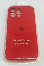 Чехол Silicone Case Copy Apple iPhone 16 ProMax Square Red 11