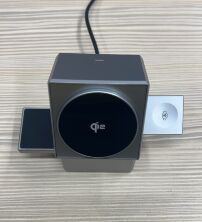 Бездротовий зарядний пристрій Magsafe Maxco MW11 3in1 Стальной