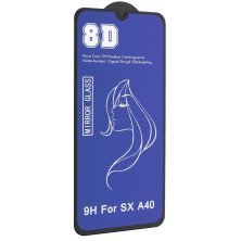 Захисне скло 8D MIRROR SAMSUNG A40 2019
