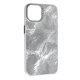 Накладка Marble Style для Apple iPhone 13 Silver