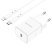 Мережевий зарядний пристрій BOROFONE BN6 Field PD20W USB-C + кабель TYPE-C - LIGHTNING