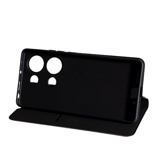 Книжка Flip Cover Elite для Xiaomi Redmi Note 13 Pro (4G) /Poco M6 Pro (4G) Black