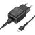 Мережевий зарядний пристрій HOCO C96A USB 2.1A + кабель USB - Lightning, чорний