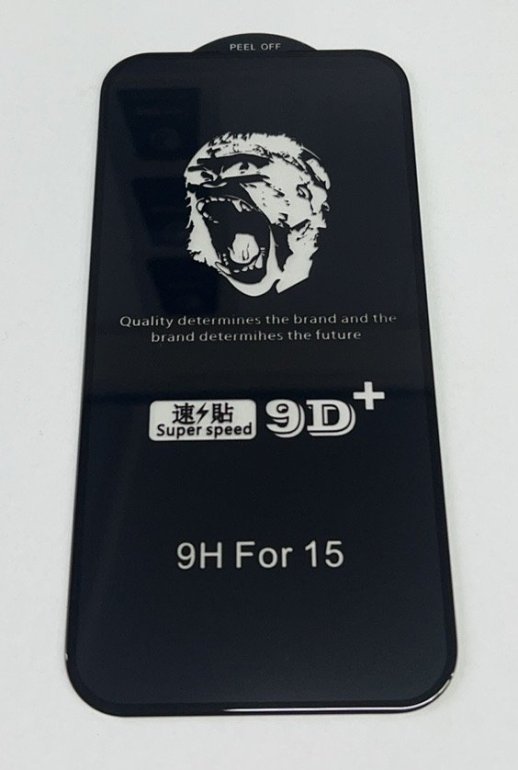 Защитное стекло Super Speed 9D+ for Apple Iphone 15/16