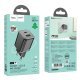 Мережевий зарядний пристрій HOCO N41 TYPE-C PD 20W + USB QC 3.0, чорний