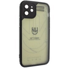 Силіконова протиударна карбонова накладка APPLE IPHONE 12 6,1"