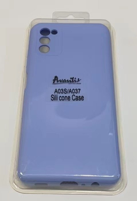 Avantis Full Silicone Case Samsung A03s / A037 Pink Sand