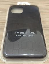 Чохол Croco Leather Apple iPhone 11 Pro Black
