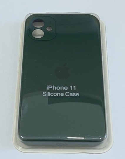 Чохол Silicone Case Copy Apple iPhone 11 Square Green 8