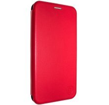 Чохол книжка SAMSUNG J330 Galaxy J3 (2017) ЧЕРВОНИЙ