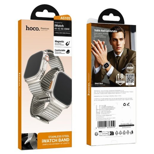 Ремінець Hoco AS105 для Apple Watch 42мм | 44мм | 45мм | 49мм