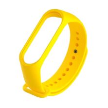 Ремінець силіконовий для XIAOMI MI BAND 3 / 4 4_YELLOW