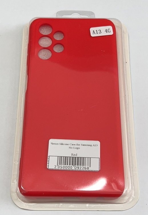 Чохол Silicone Case for Samsung A13 No Logo Black