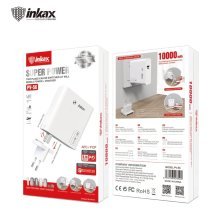 Powerbank INKAX PV-56 10000mAh БІЛИЙ