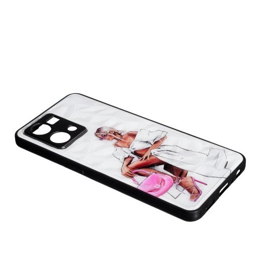 Чохол Prisma Ladies New для Oppo Reno 7 Pink Bag