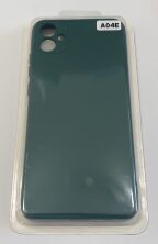 Чохол Silicone Case for Samsung A04E (A042F) No Logo Pine Green
