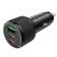Автомобільний зарядний пристрій HOCO NZ17 Avant-garde 75W 2 TYPE-C PD 25W + 1 USB QC 3.0 18W, ЧОРНИЙ