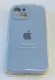 Чехол Silicone Case Copy Apple iPhone 15 Square Blue, 11