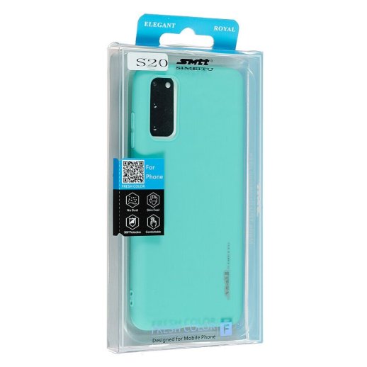 Резинка SMTT для Samsung S20 Light Blue