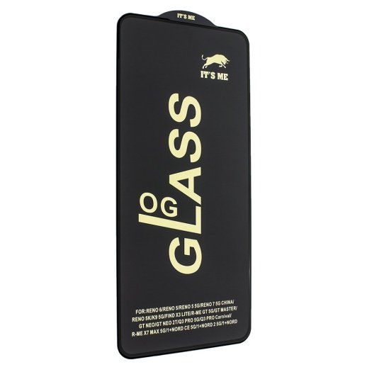 Захисне скло PREMIUM IT'S ME OG GLASS REALME Q3 PRO 5G | RENO 5/6/7 | GT 5G | GT MASTER | GT NEO | 1+ NORD CE 5G | 1+ NORD 2 5G | 1+ NORD