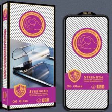Захисне скло STRENGTH ULTRA STRONG OG ESD NOKIA C22 ЧОРНИЙ