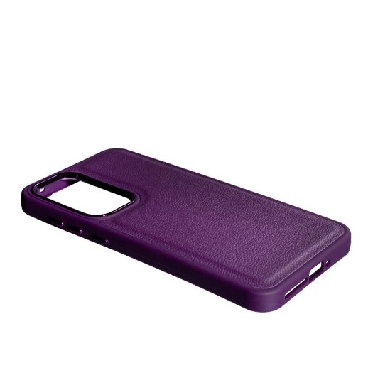 Накладка Leather Case для Samsung A35 Violet
