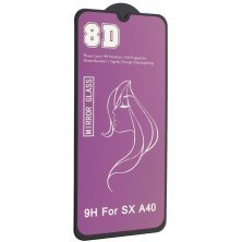 Захисне скло 8D MIRROR SAMSUNG A40 2019