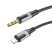 Кабель BOROFONE BL19 AUX Lightning - jack 3.5мм 1 МЕТР ЧОРНИЙ