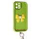 Накладка Lucky Bow Case для Apple iPhone 13 Pro Green