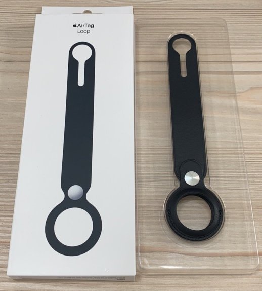 Airtag Silicone Loop Orange