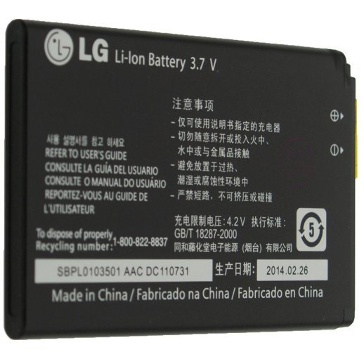 Акумулятор ОРИГІНАЛ КУЛЕК LG BL-42FN | C550 Optimus Chat | P350 Optimus Me