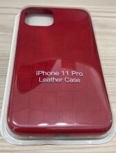 Чохол Croco Leather Apple iPhone 11 Pro Red